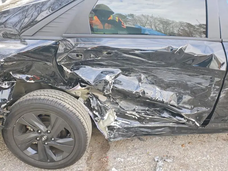 2022 HYUNDAI ELANTRA BLUE  