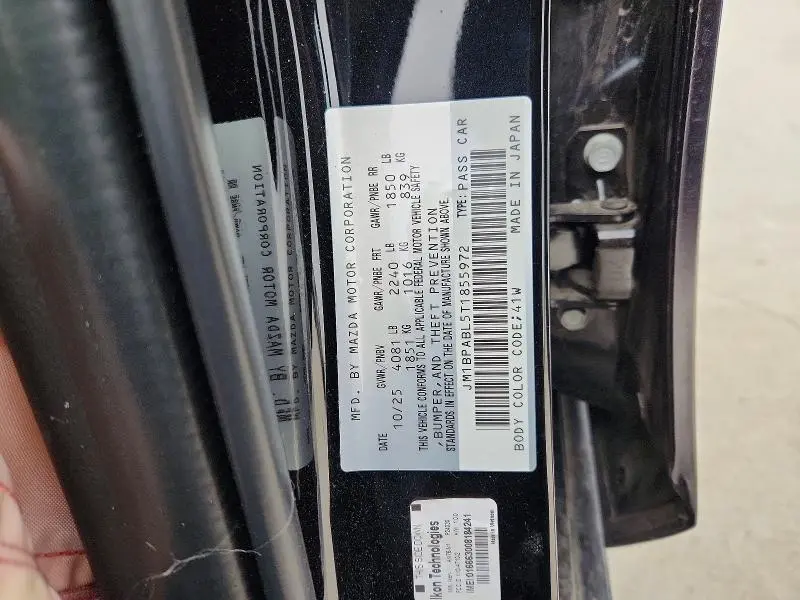 2026 MAZDA 3 SELECT SPORT  