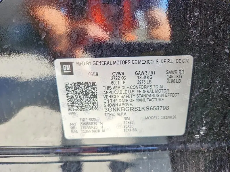 2019 CHEVROLET BLAZER 2LT  