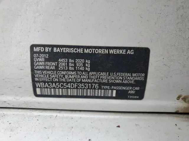 2013 BMW 328 I
