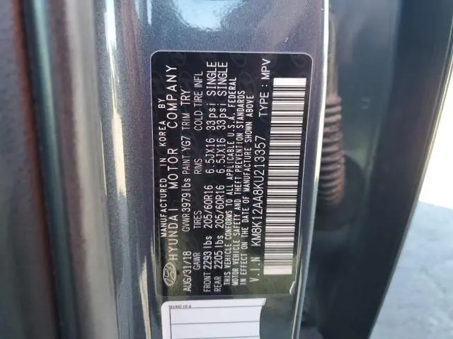 2019 HYUNDAI KONA SE  