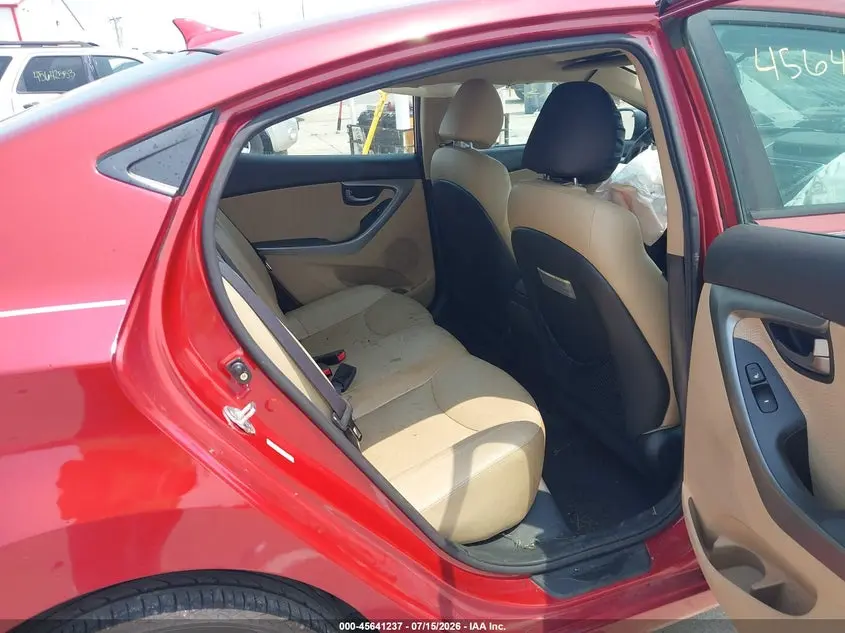 2012 HYUNDAI ELANTRA LIMITED (ULSAN PLANT)