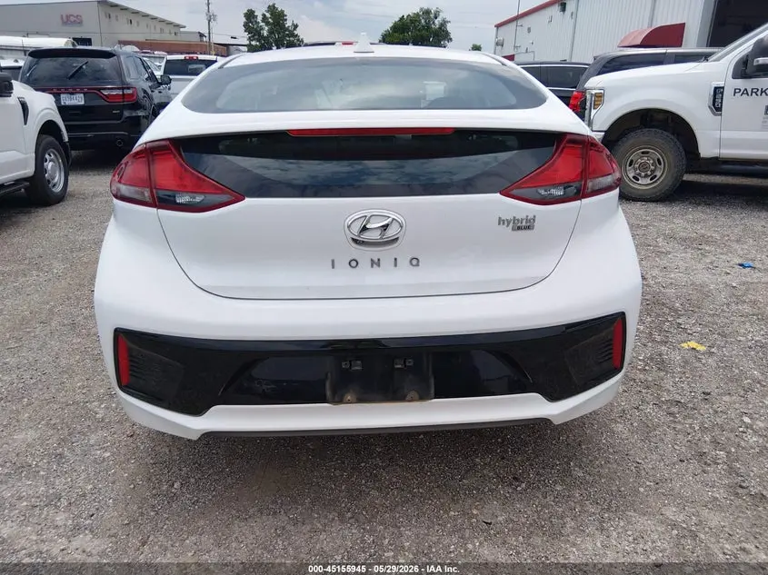 2018 HYUNDAI IONIQ HYBRID BLUE