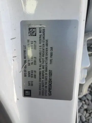 2013 BUICK VERANO CONVENIENCE  