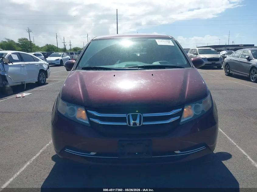 2017 HONDA ODYSSEY EX