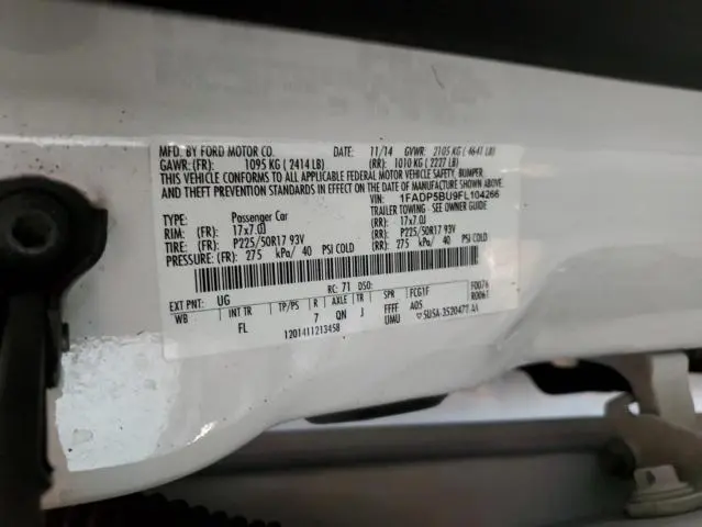 2015 FORD C-MAX SEL  