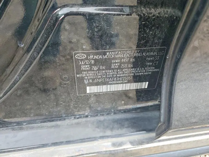 2018 HYUNDAI SONATA SPORT+  