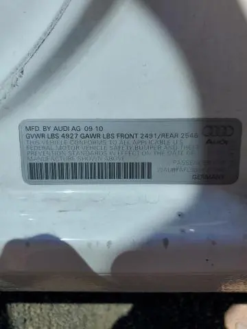 2011 AUDI A4 PREMIUM  