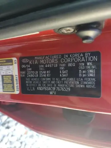 2015 KIA SPORTAGE LX  