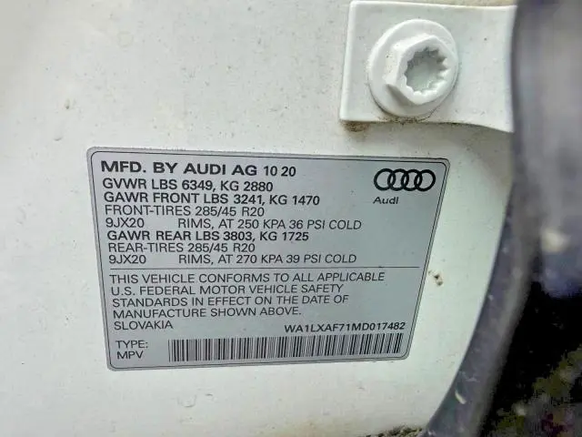2021 AUDI Q7 PREMIUM PLUS  