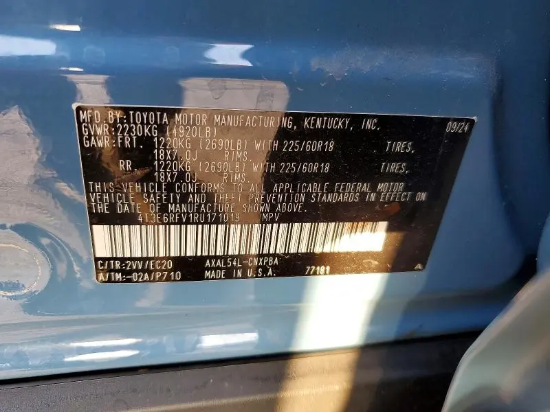 2024 TOYOTA RAV4 XSE  