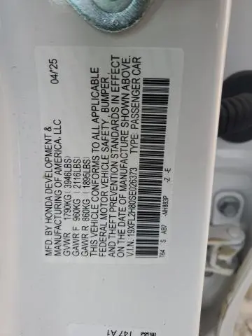 2025 HONDA CIVIC SPORT  