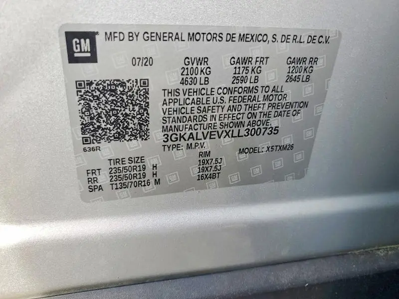 2020 GMC TERRAIN SLT  