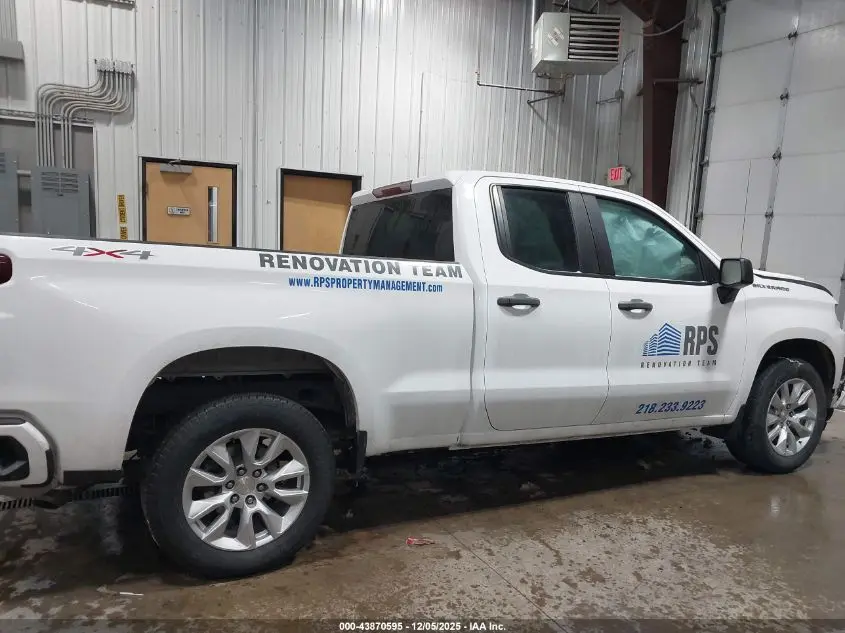 2021 CHEVROLET SILVERADO 1500 4WD DOUBLE CAB STANDARD BED CUSTOM