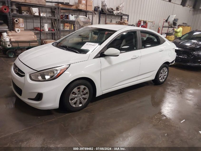 2016 HYUNDAI ACCENT SE