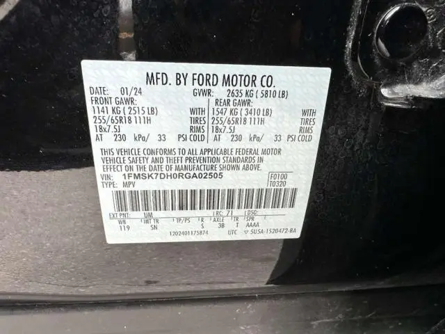 2024 FORD EXPLORER XLT  