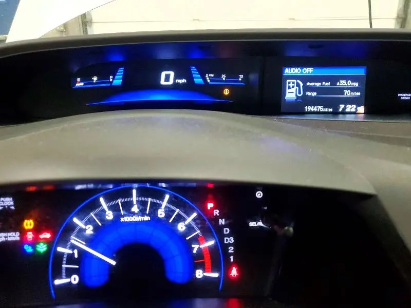 2012 HONDA CIVIC LX  