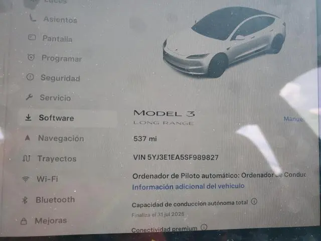 2025 TESLA MODEL 3   