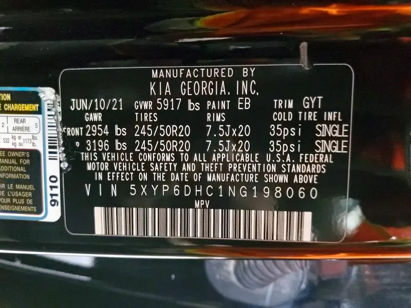 2022 KIA TELLURIDE S  