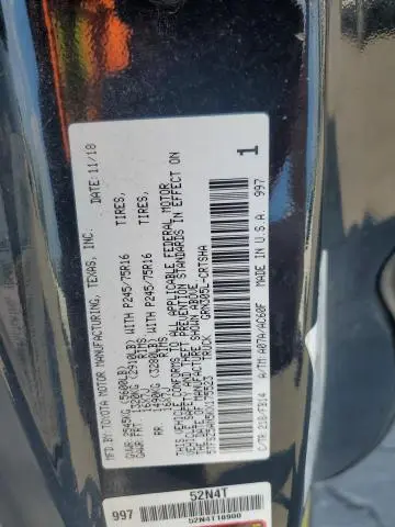 2019 TOYOTA TACOMA ACCESS CAB  