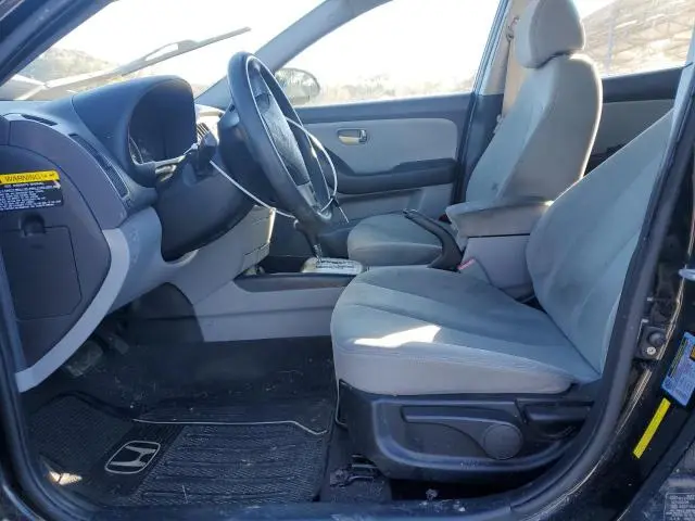 2010 HYUNDAI ELANTRA BLUE  