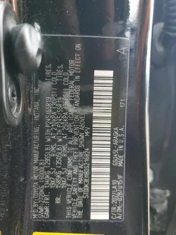 2013 TOYOTA HIGHLANDER LIMITED  