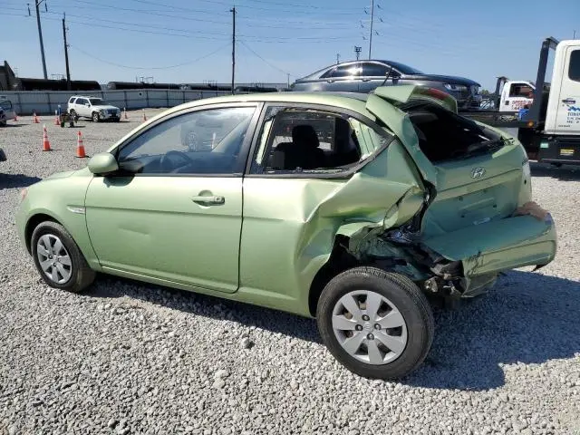 2010 HYUNDAI ACCENT BLUE