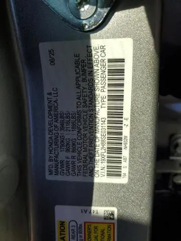 2025 HONDA CIVIC SPORT  