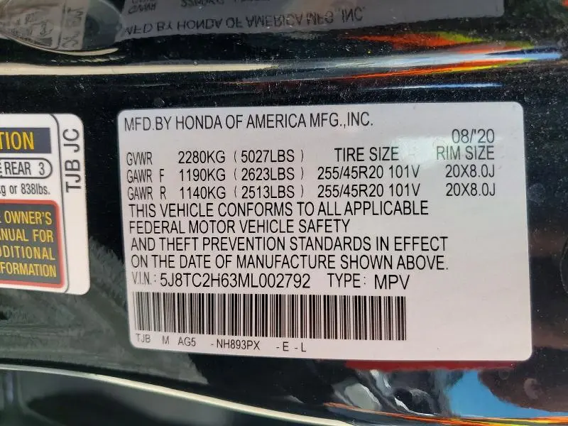 2021 ACURA RDX A-SPEC  