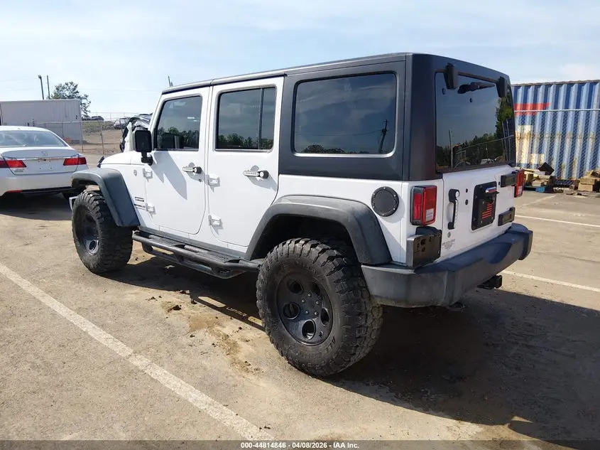 2017 JEEP WRANGLER UNLIMITED SPORT 4X4