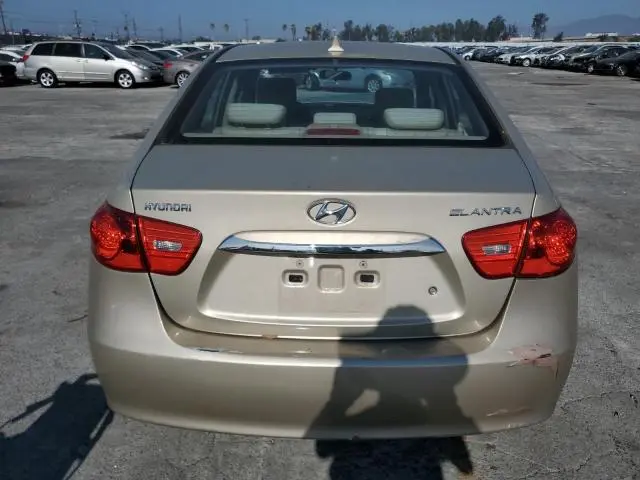 2010 HYUNDAI ELANTRA BLUE  