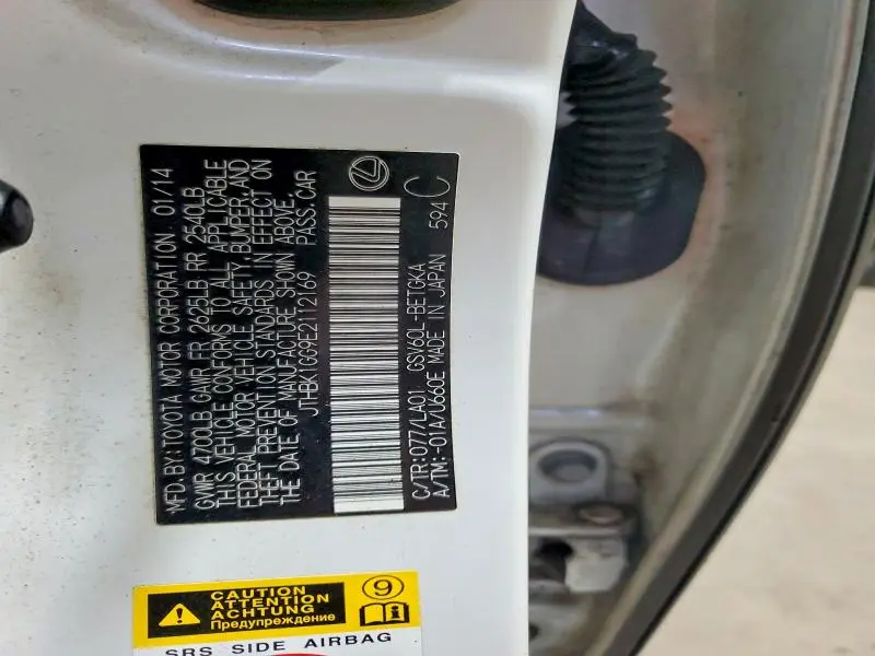 2014 LEXUS ES 350 BASE  