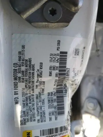 2015 FORD FUSION SE  