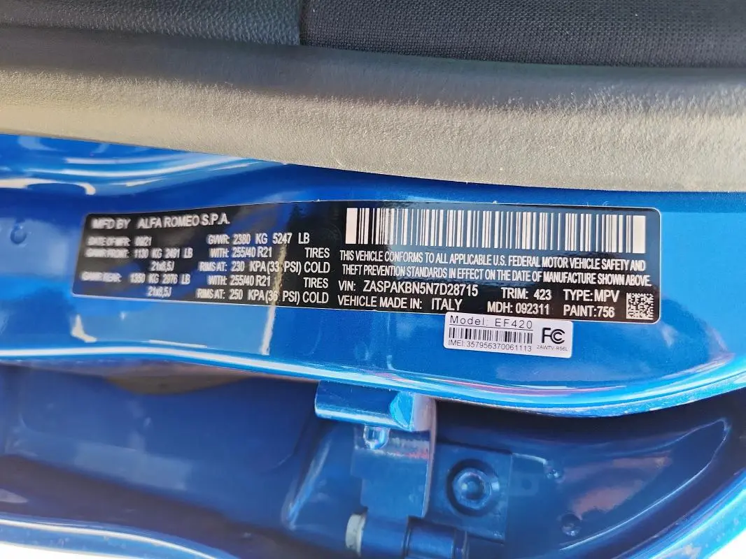 2022 ALFA ROMEO STELVIO TI  