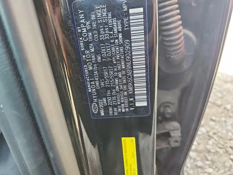 2022 HYUNDAI KONA SEL  