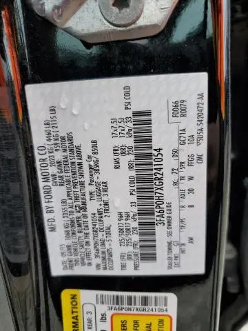 2016 FORD FUSION SE