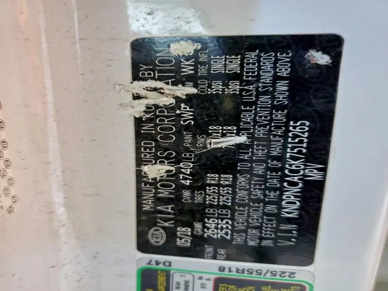 2019 KIA SPORTAGE EX  