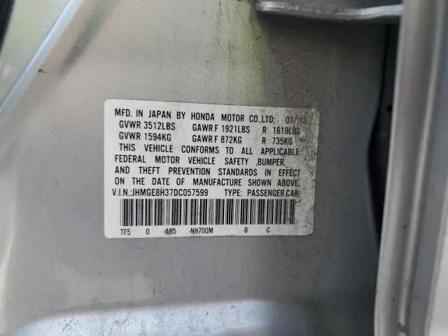 2013 HONDA FIT