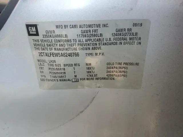 2010 GMC TERRAIN SLT  