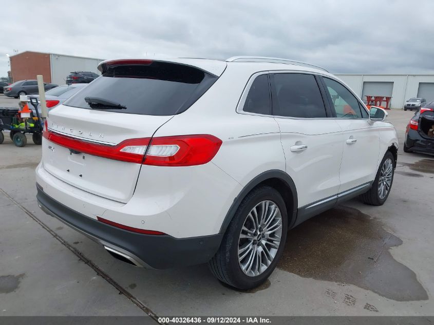 2017 LINCOLN MKX RESERVE