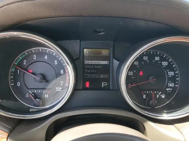2013 JEEP GRAND CHEROKEE OVERLAND  