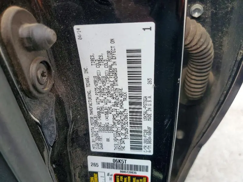 2014 TOYOTA TUNDRA CREWMAX SR5  