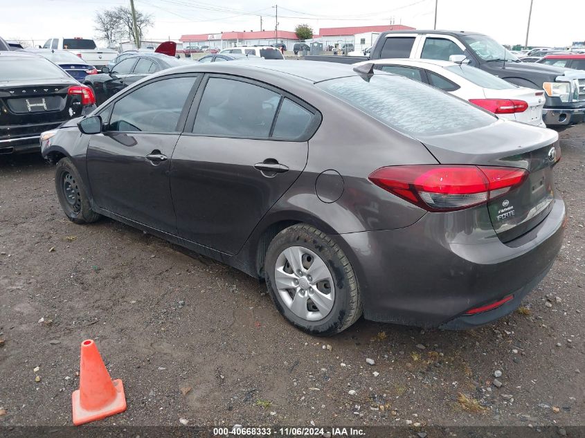 2017 KIA FORTE LX