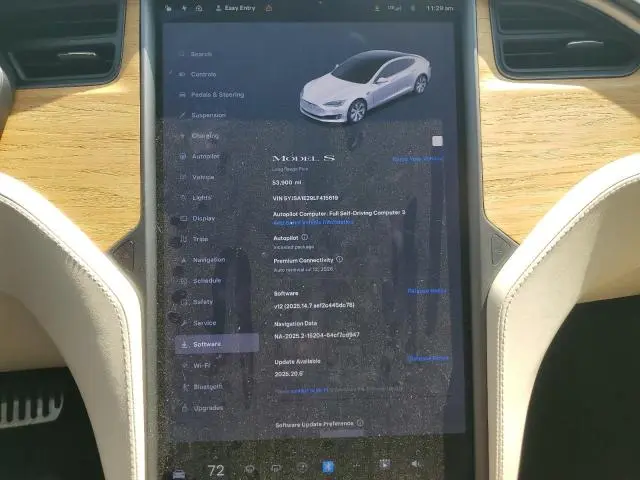 2020 TESLA MODEL S   