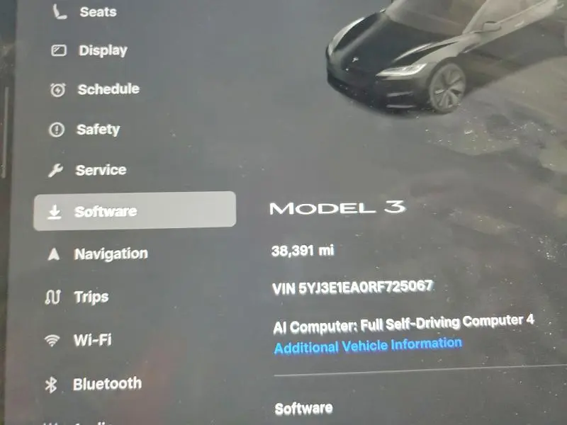 2024 TESLA MODEL 3   
