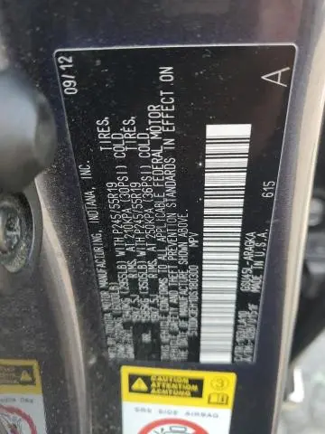 2013 TOYOTA HIGHLANDER LIMITED  