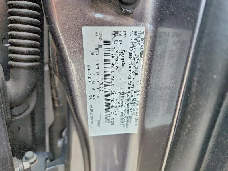 2012 FORD FOCUS TITANIUM  