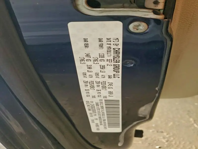 2013 DODGE GRAND CARAVAN SE  