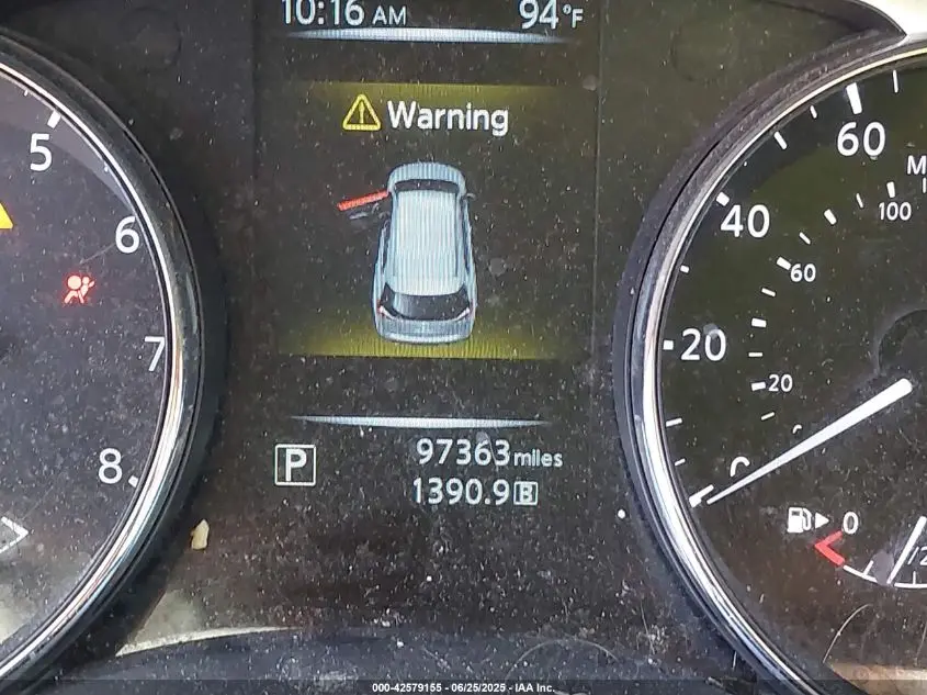 2016 NISSAN ROGUE S/SL/SV