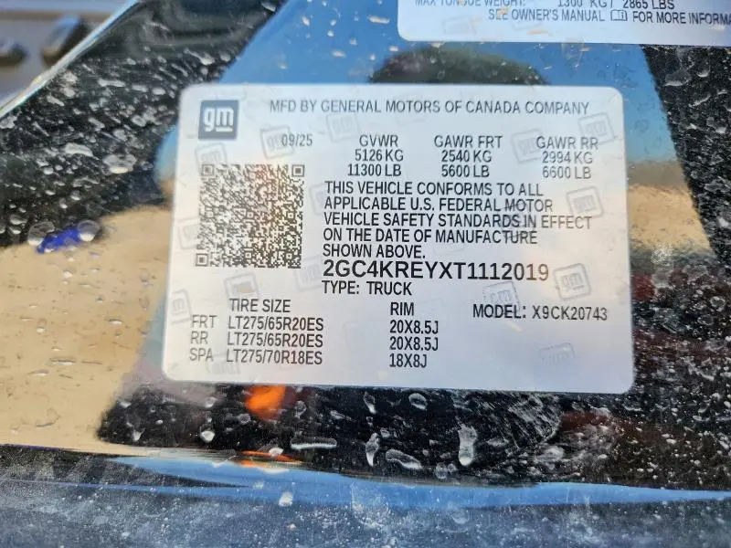 2026 CHEVROLET SILVERADO K2500 HIGH COUNTRY  